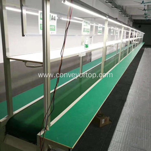 Assembly Line pvc Belt Conveyor for Workshop